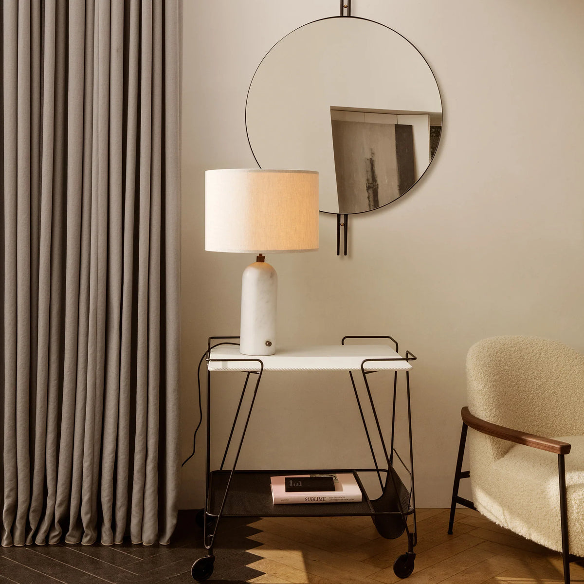 Gravity Large Bordlampe
