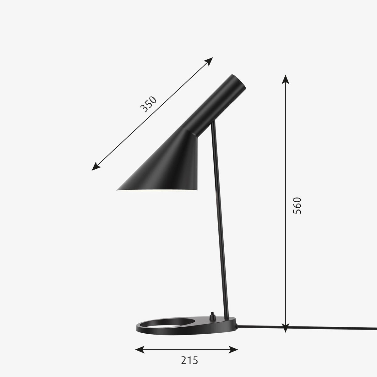 AJ bordlampe