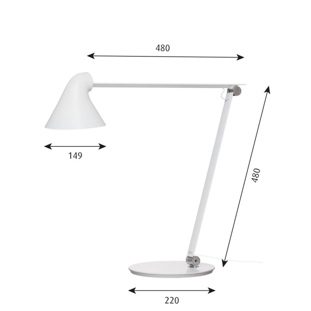 NJP bordlampe