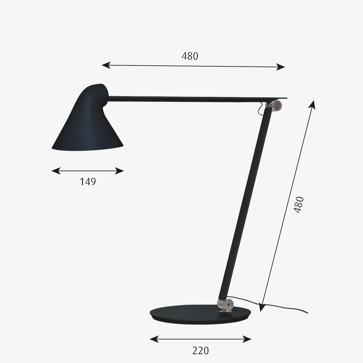 NJP bordlampe