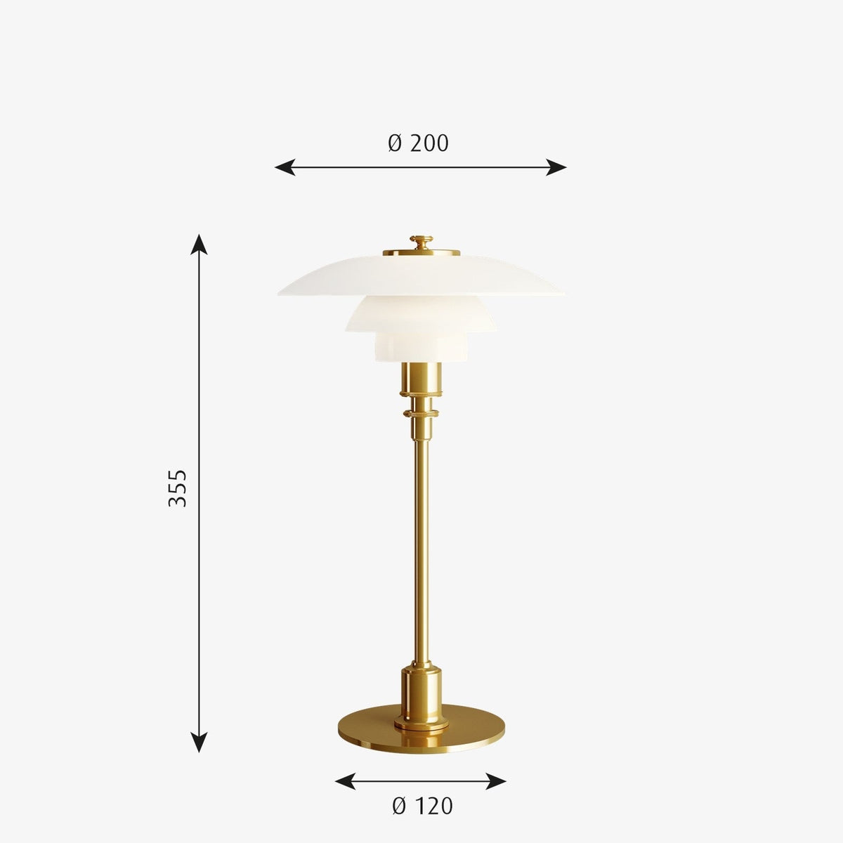 PH 2/1 bordlampe