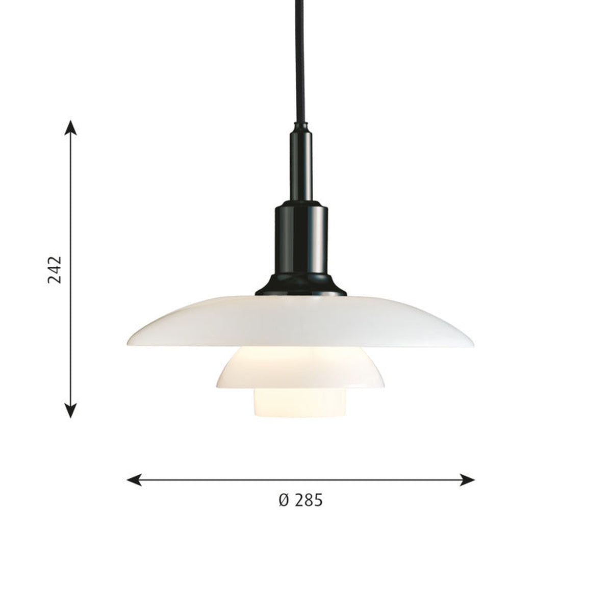 PH 3/2 Glass pendel