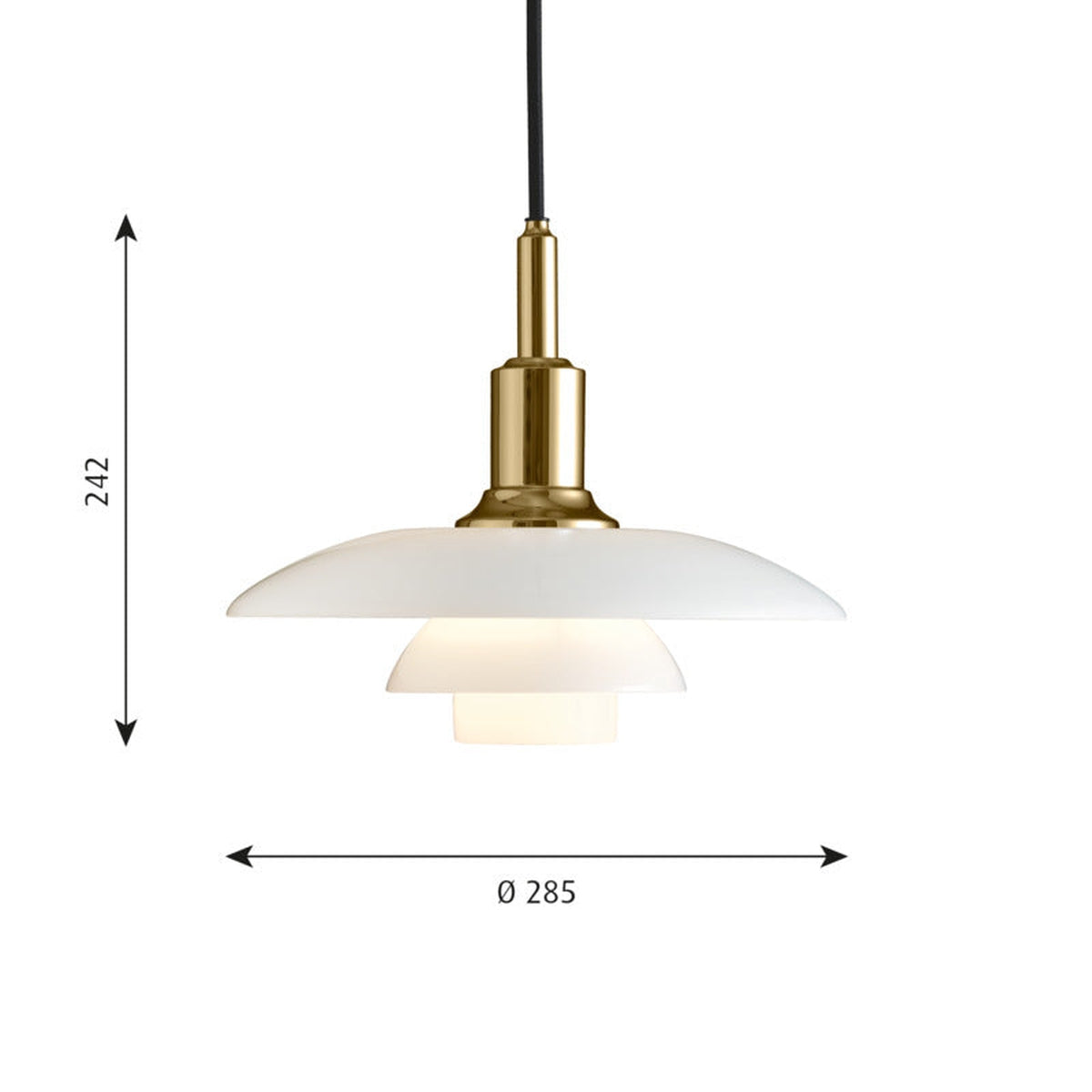 PH 3/2 Glass pendel