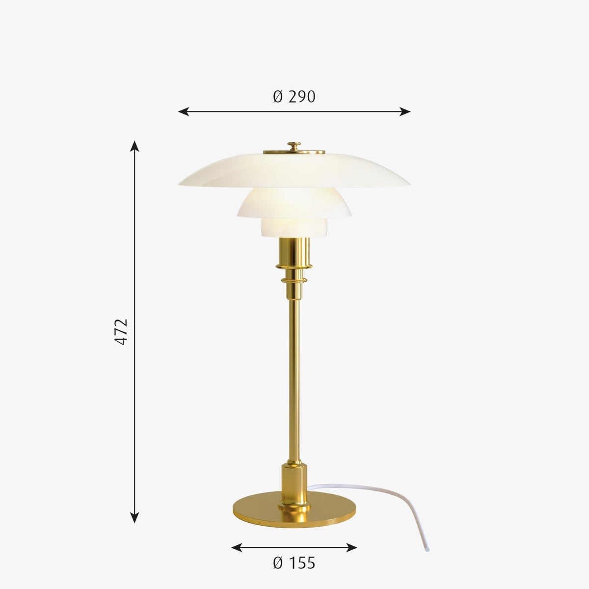 PH 3/2 bordlampe