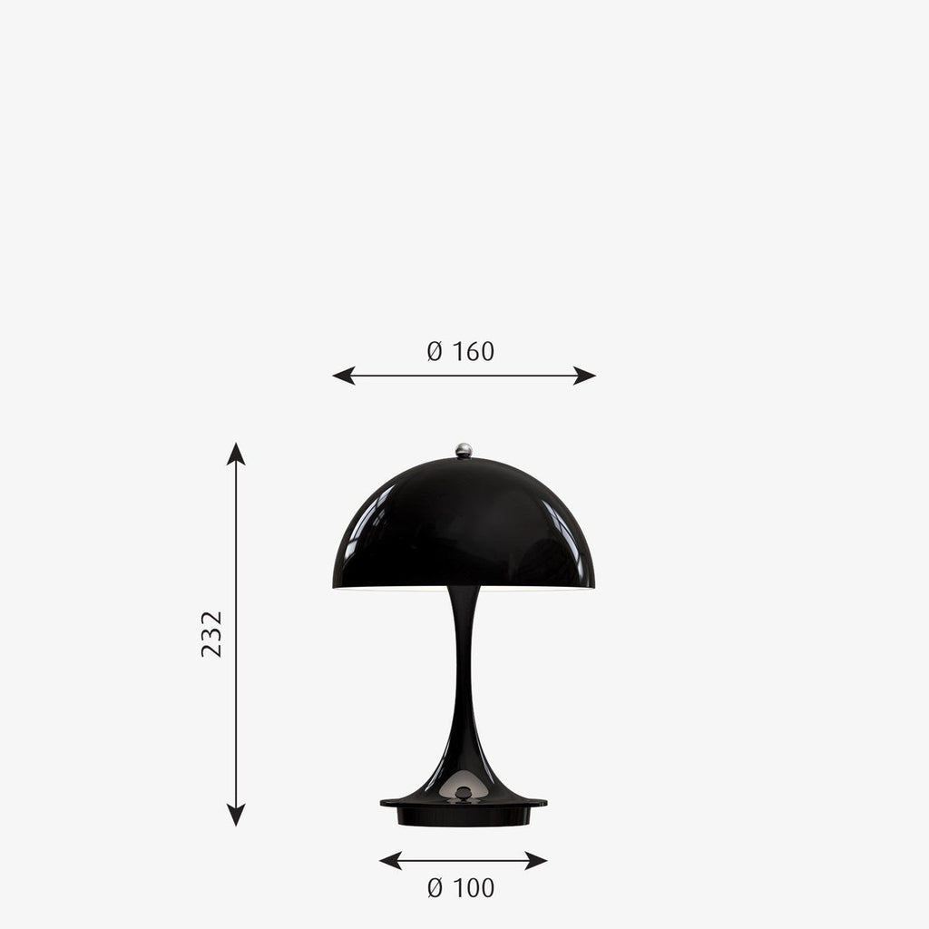 Panthella 160 portabel bordlampe
