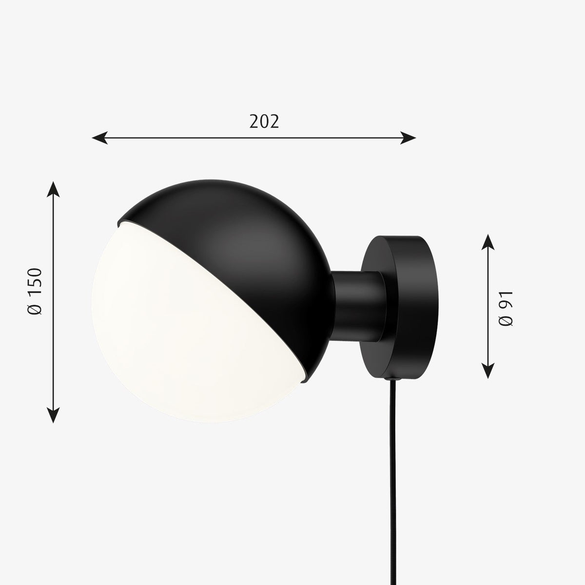 VL Studio vegglampe