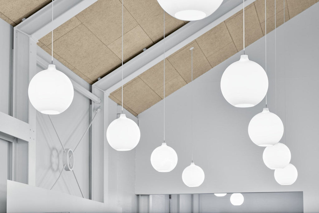 Wohlert taklampe Ø35 - Opal