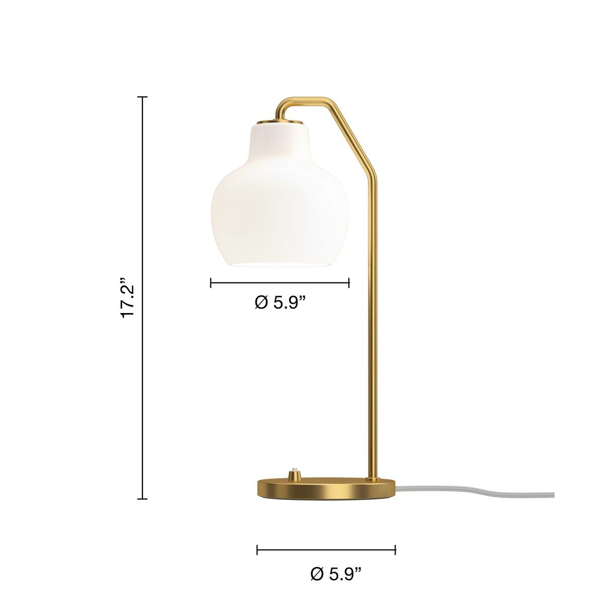 VL Ring Crown bordlampe